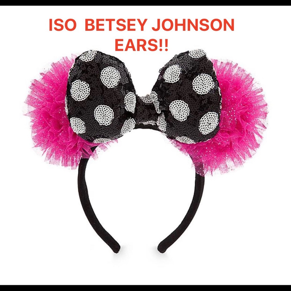 ISO - Betsey Johnson Minnie Mouse Ears